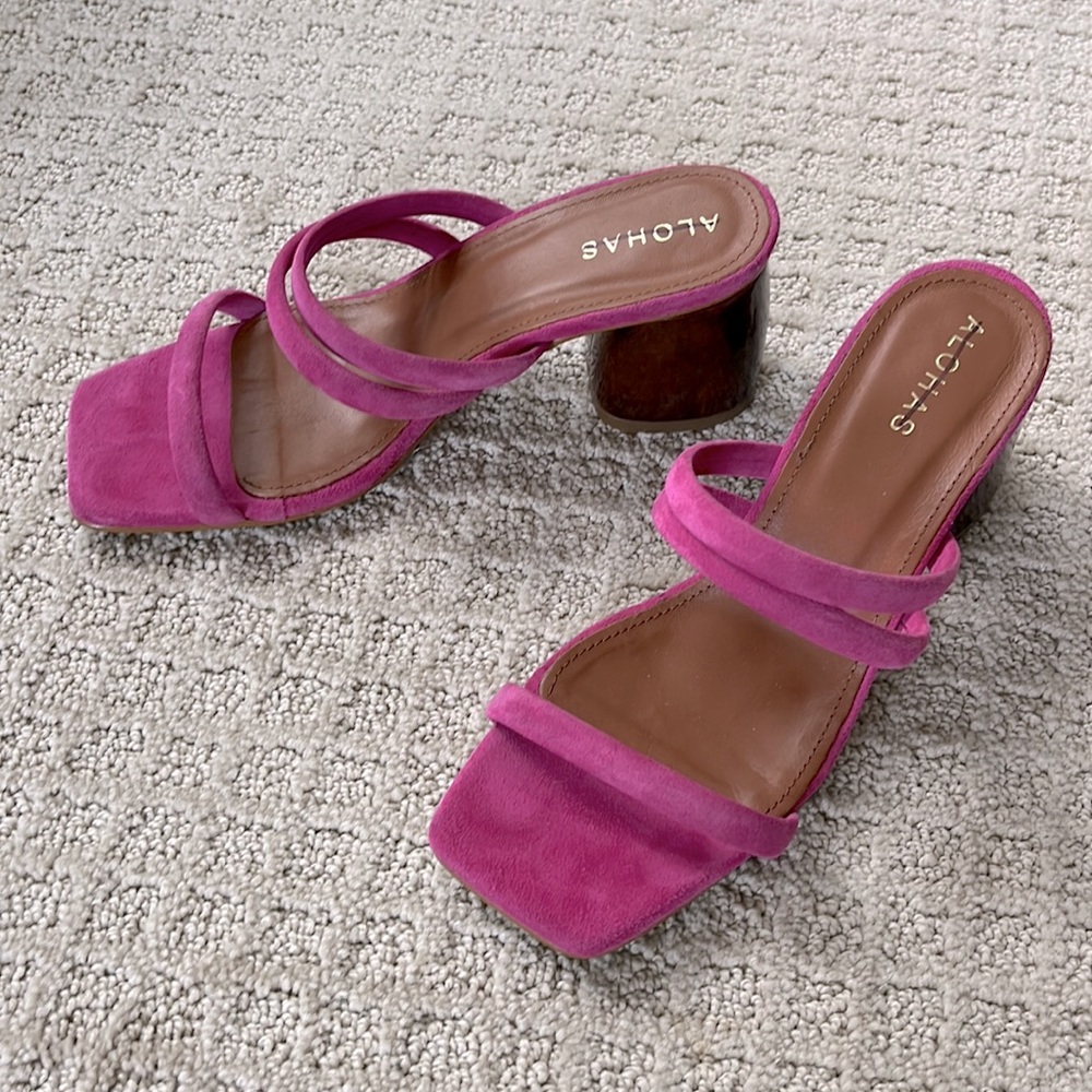 Aloha pink heels